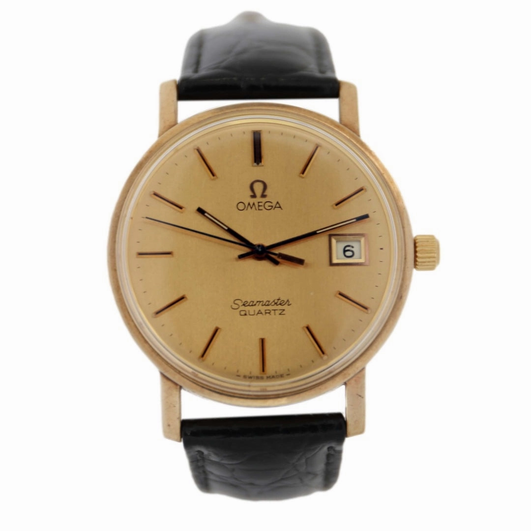 Omega Seamaster Quartz 196.5102 9k Gold, 1979