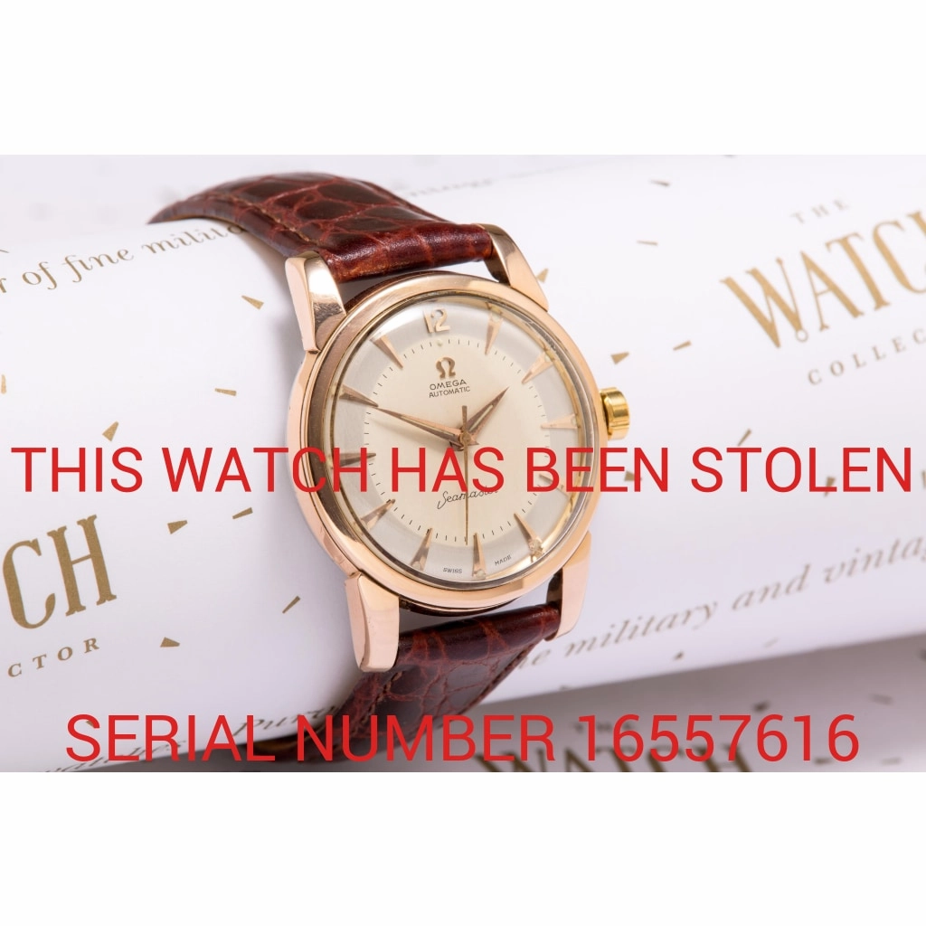 Omega Seamaster rare case back