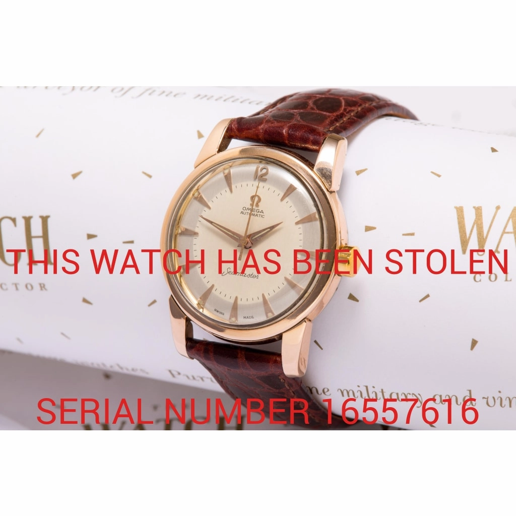 Omega Seamaster rare case back