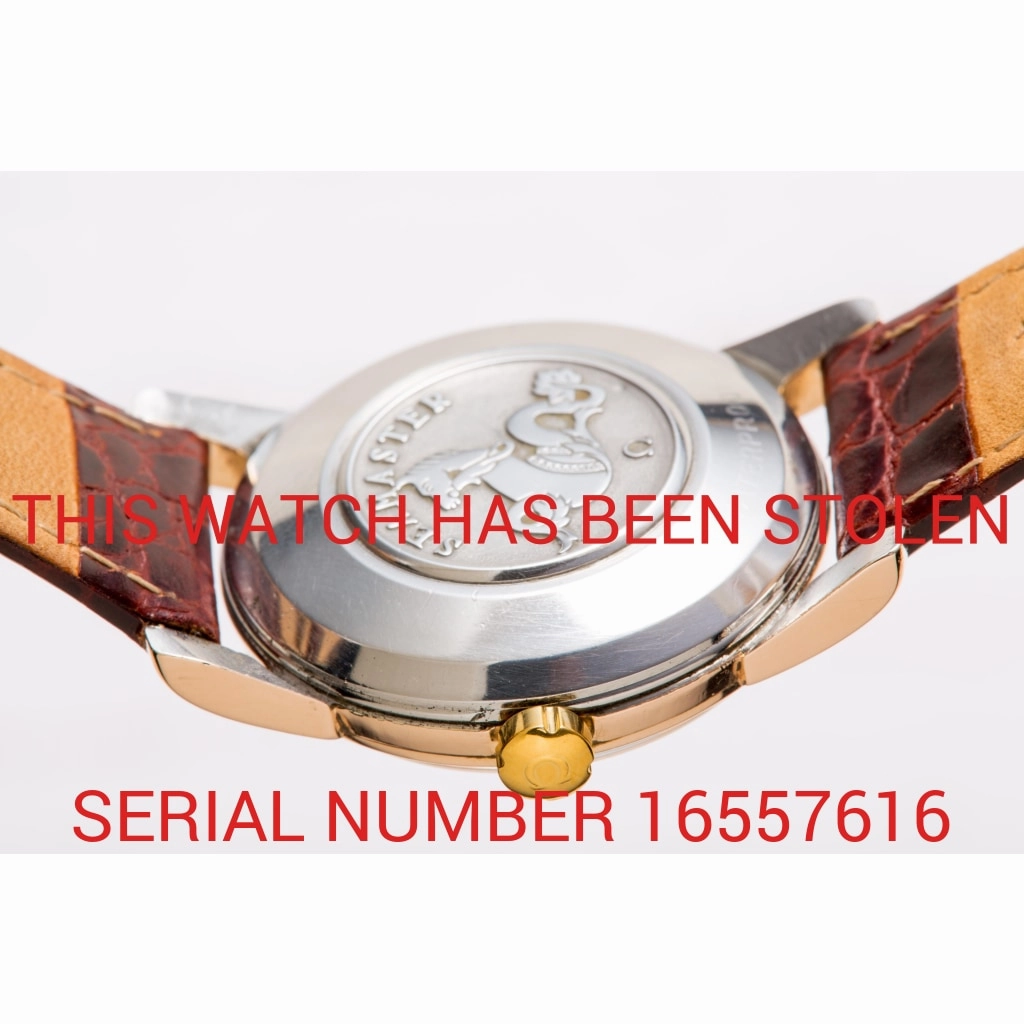 Omega Seamaster rare case back
