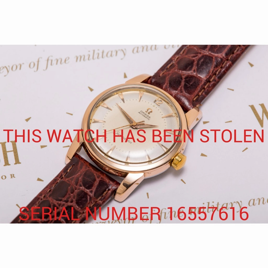 Omega Seamaster rare case back