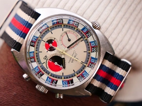 Omega Seamaster Soccer Time Exotic roulette bezel