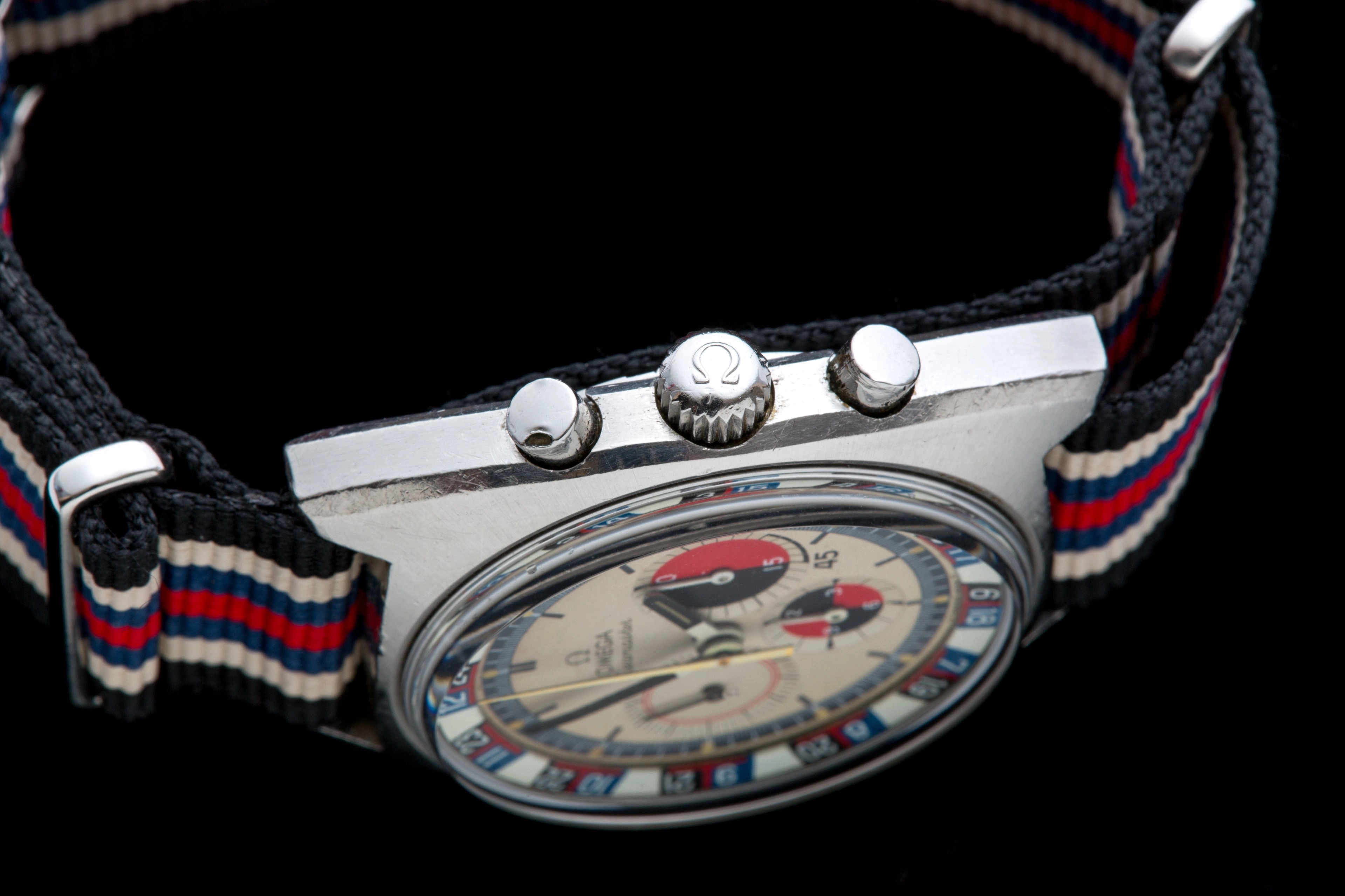Omega Seamaster Soccer Time Exotic roulette bezel