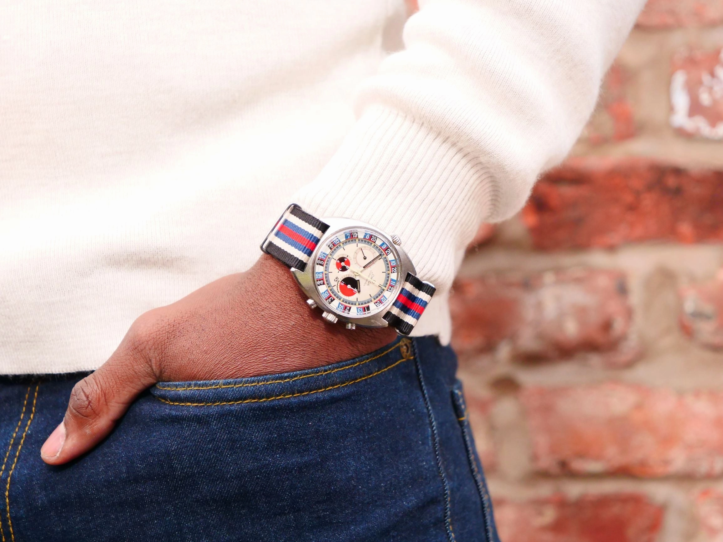Omega Seamaster Soccer Time Exotic roulette bezel
