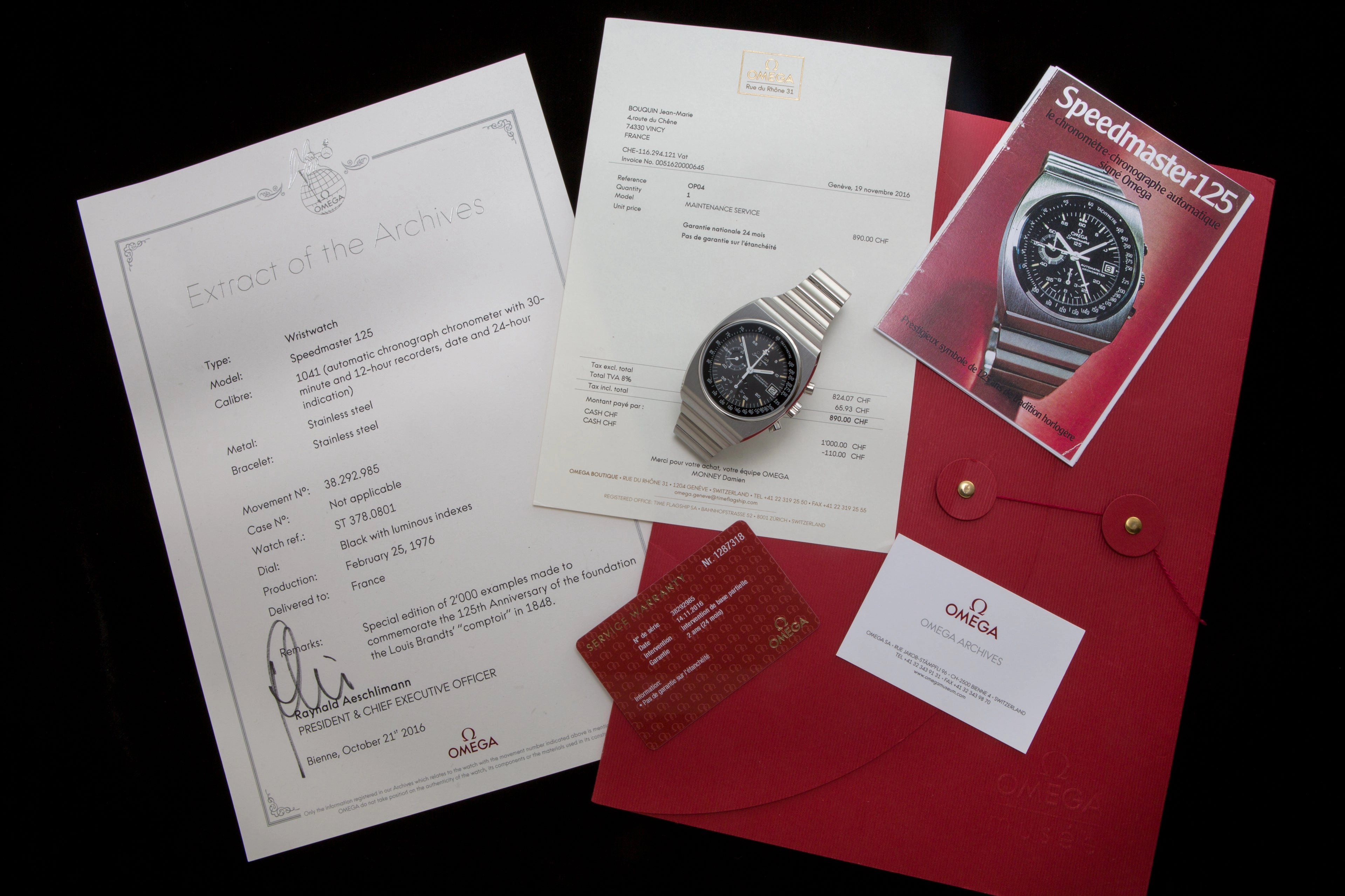 Omega Speedmaster 125 SOLD