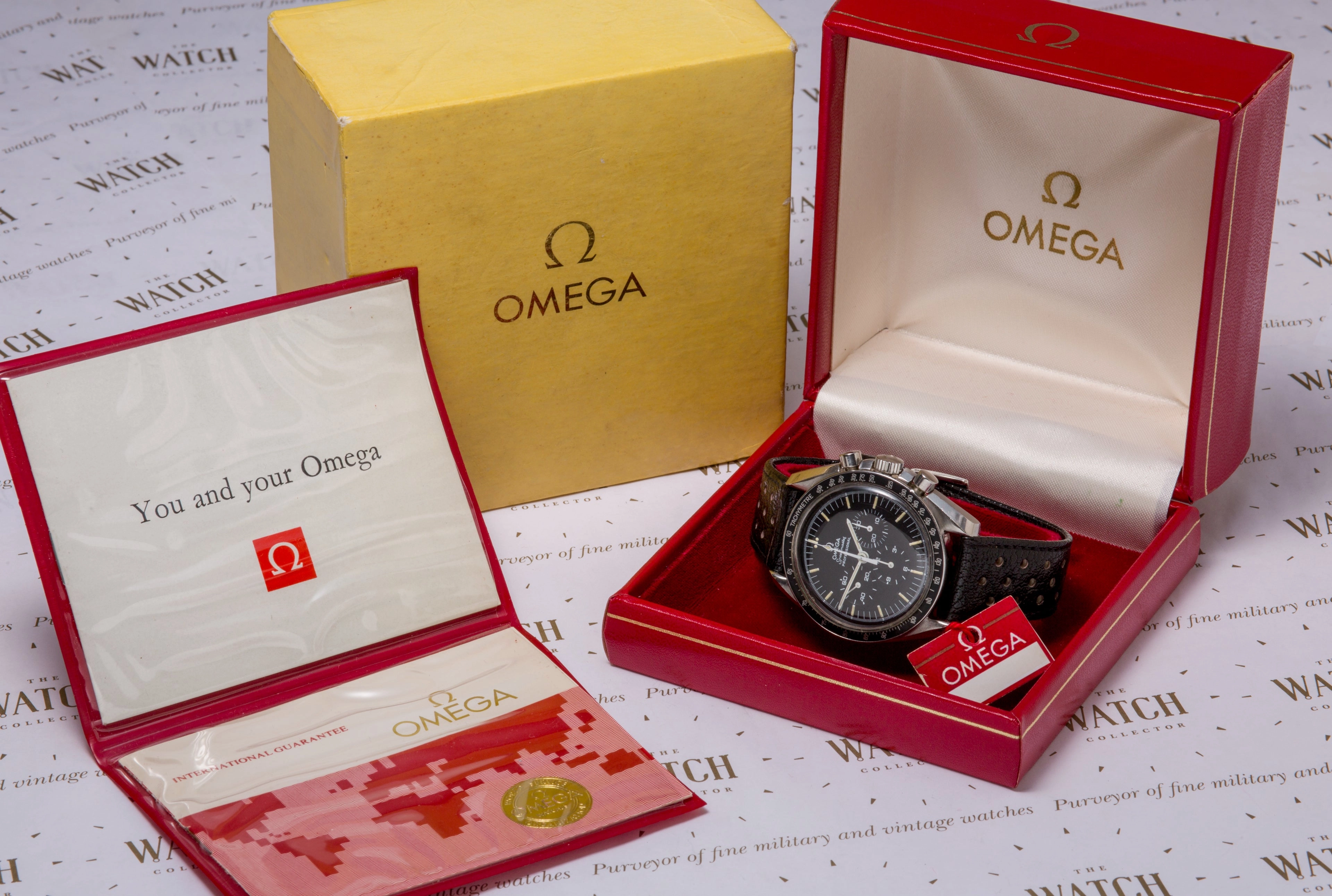 Omega Speedmaster 145.022-69 pre moon with box and papers SOLD