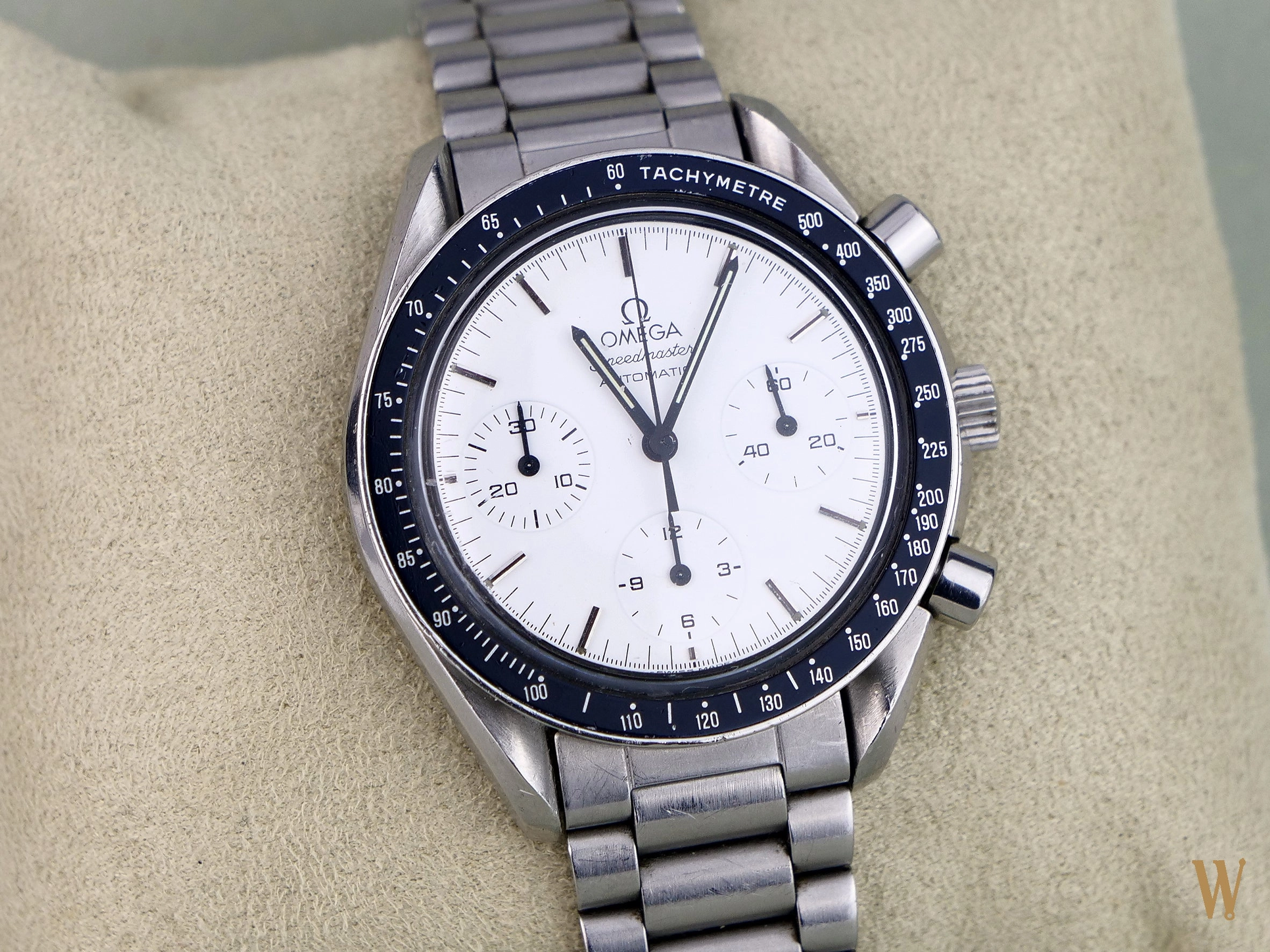 Omega Speedmaster Automatic Polar Dial Baby Snoopy