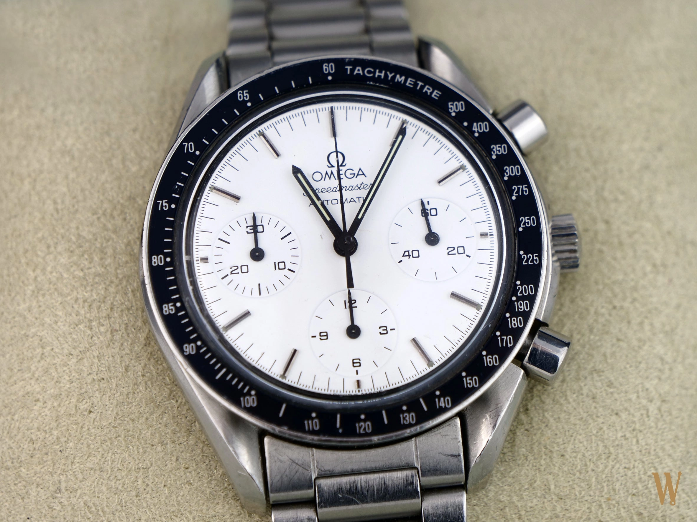 Omega Speedmaster Automatic Polar Dial Baby Snoopy