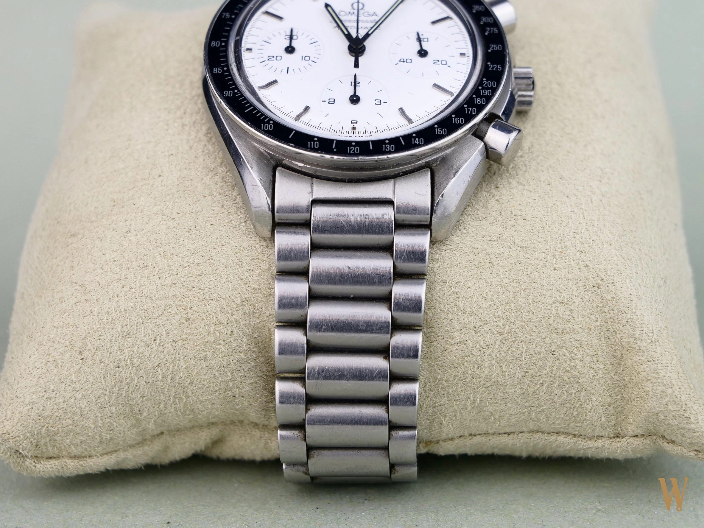 Omega Speedmaster Automatic Polar Dial Baby Snoopy