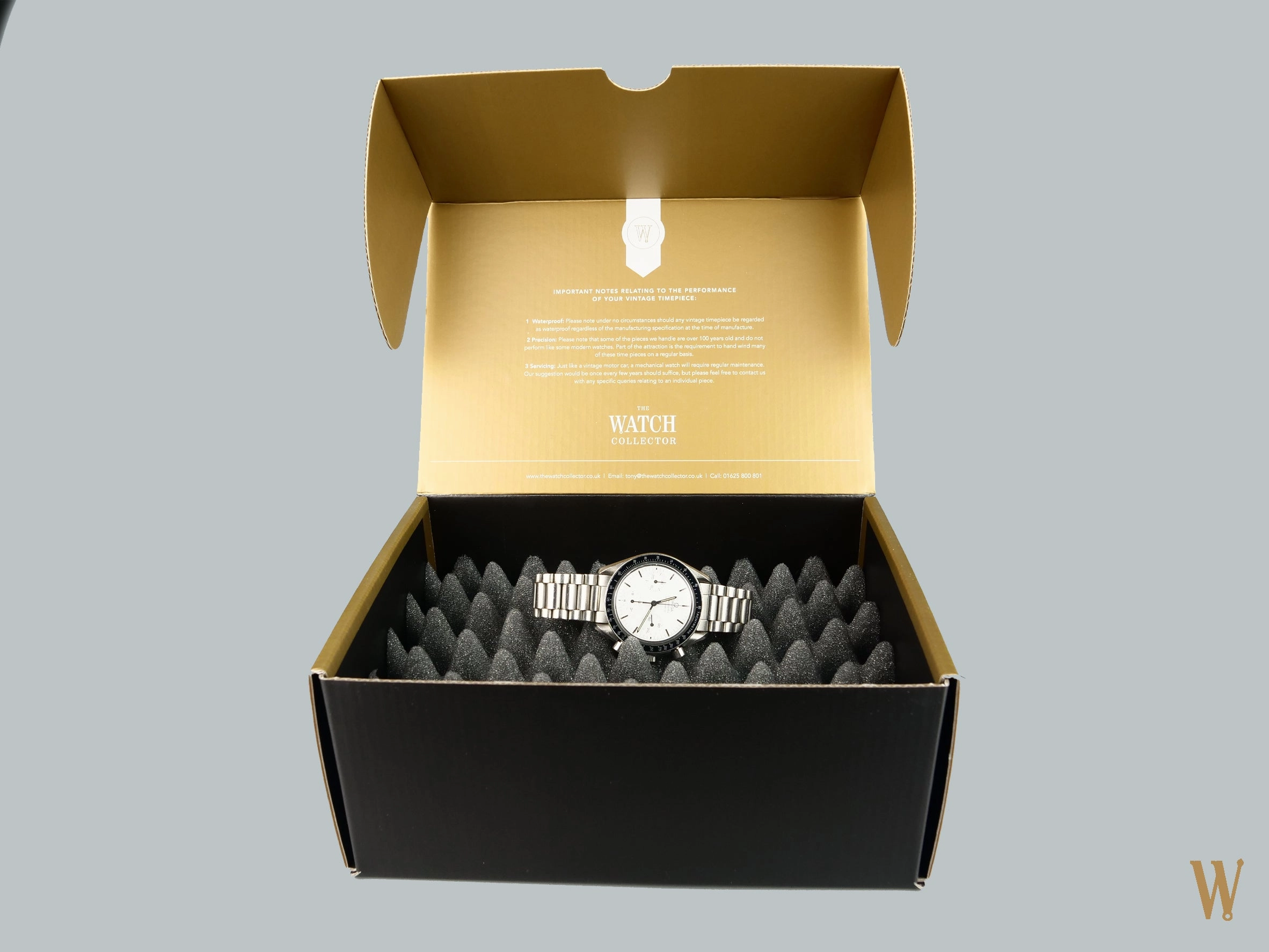 Omega Speedmaster Automatic Polar Dial Baby Snoopy
