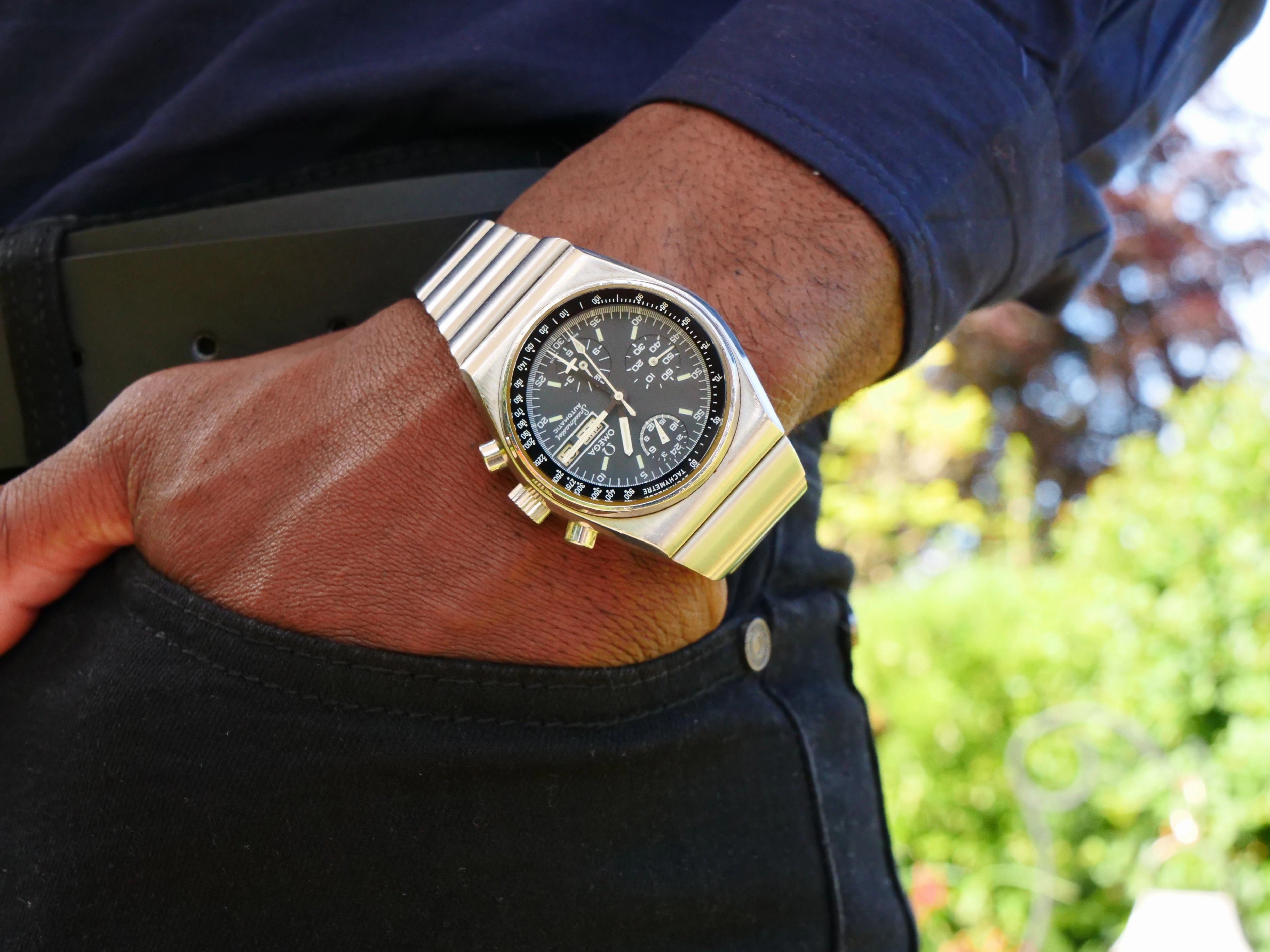 Omega Speedmaster day date automatic