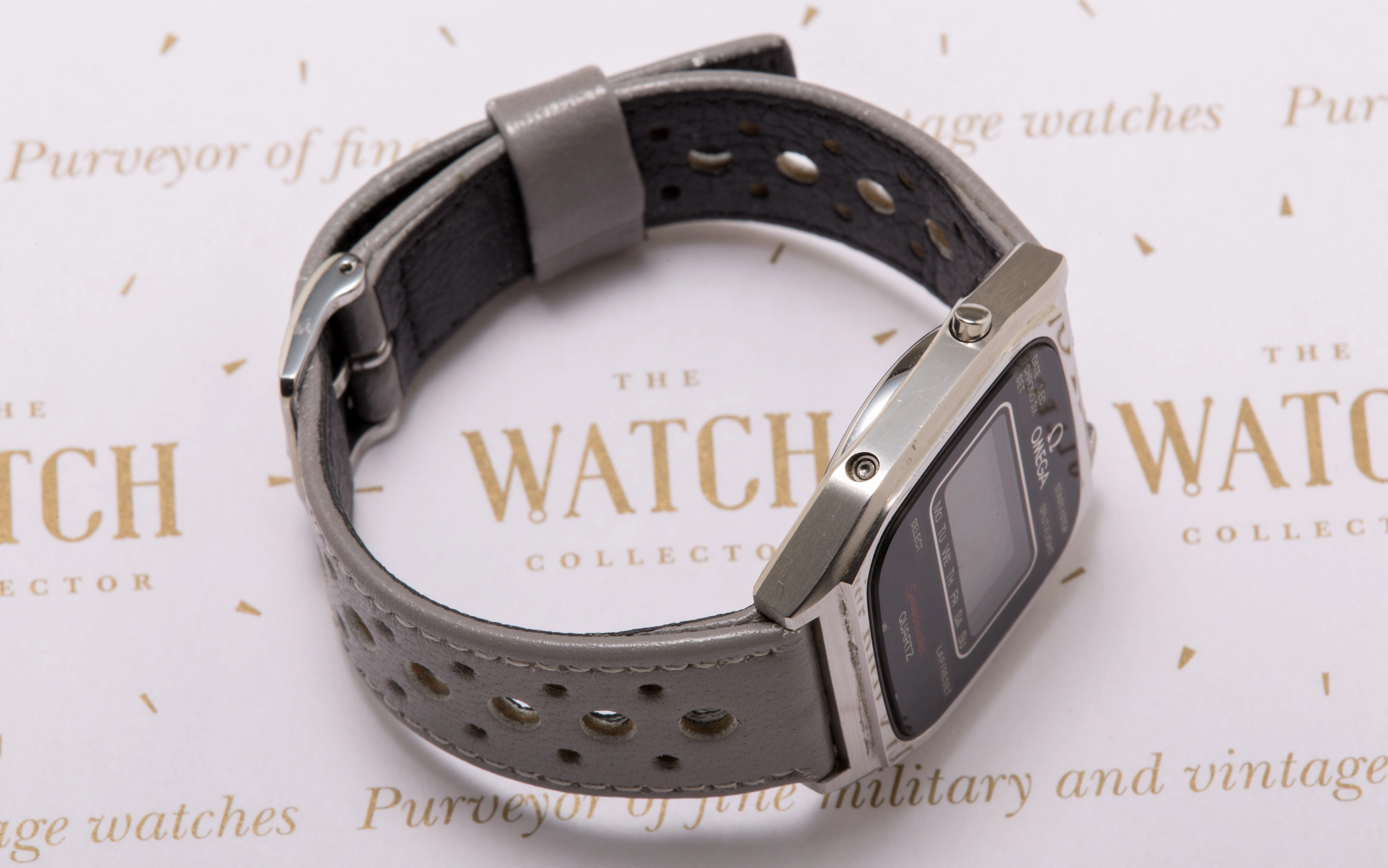 Omega Speedmaster LCD TV dial