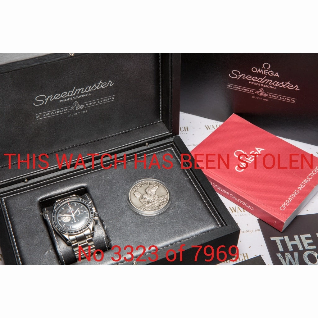 Omega Speedmaster Ltd edition 40 th Anniversary