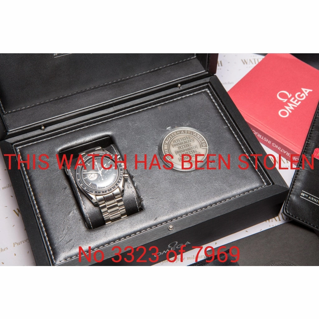 Omega Speedmaster Ltd edition 40 th Anniversary