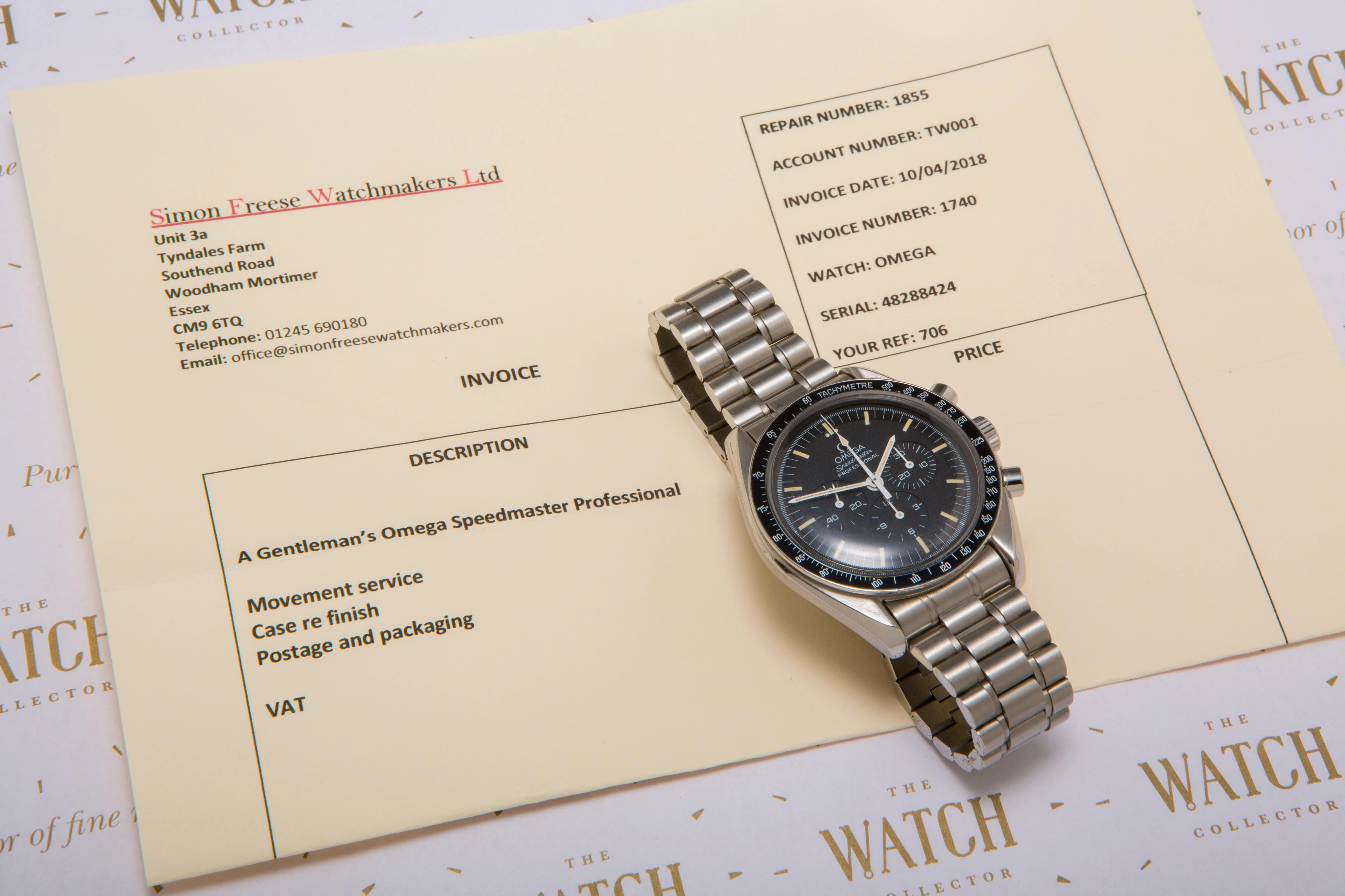 Omega Speedmaster ltd edition SOLD