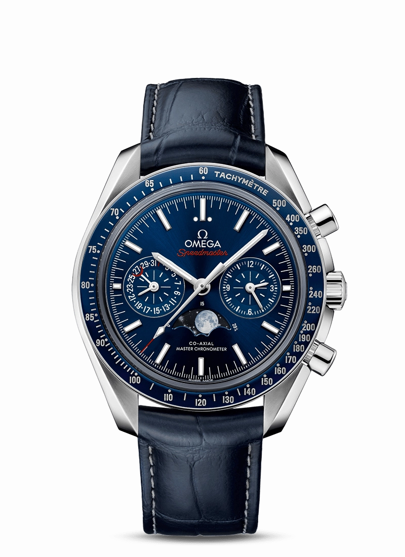 OMEGA Speedmaster Moonwatch CoAxial Master Chronometer Moonphase Chronograph 44.25 mm