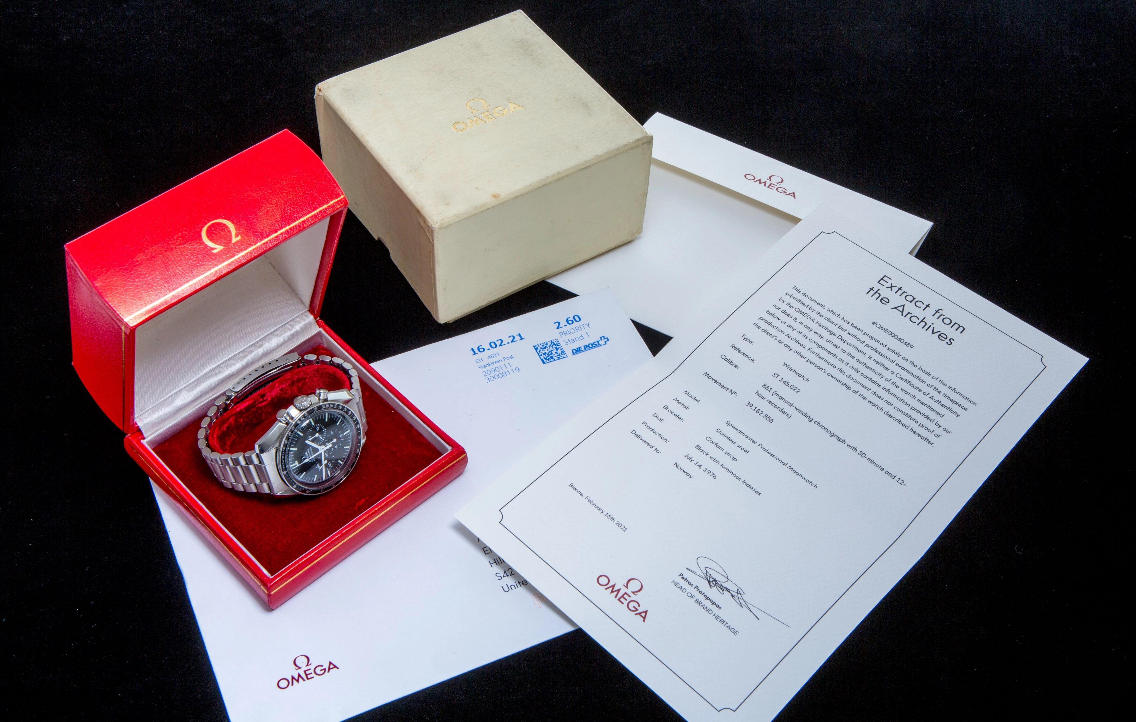 Omega Speedmaster professional