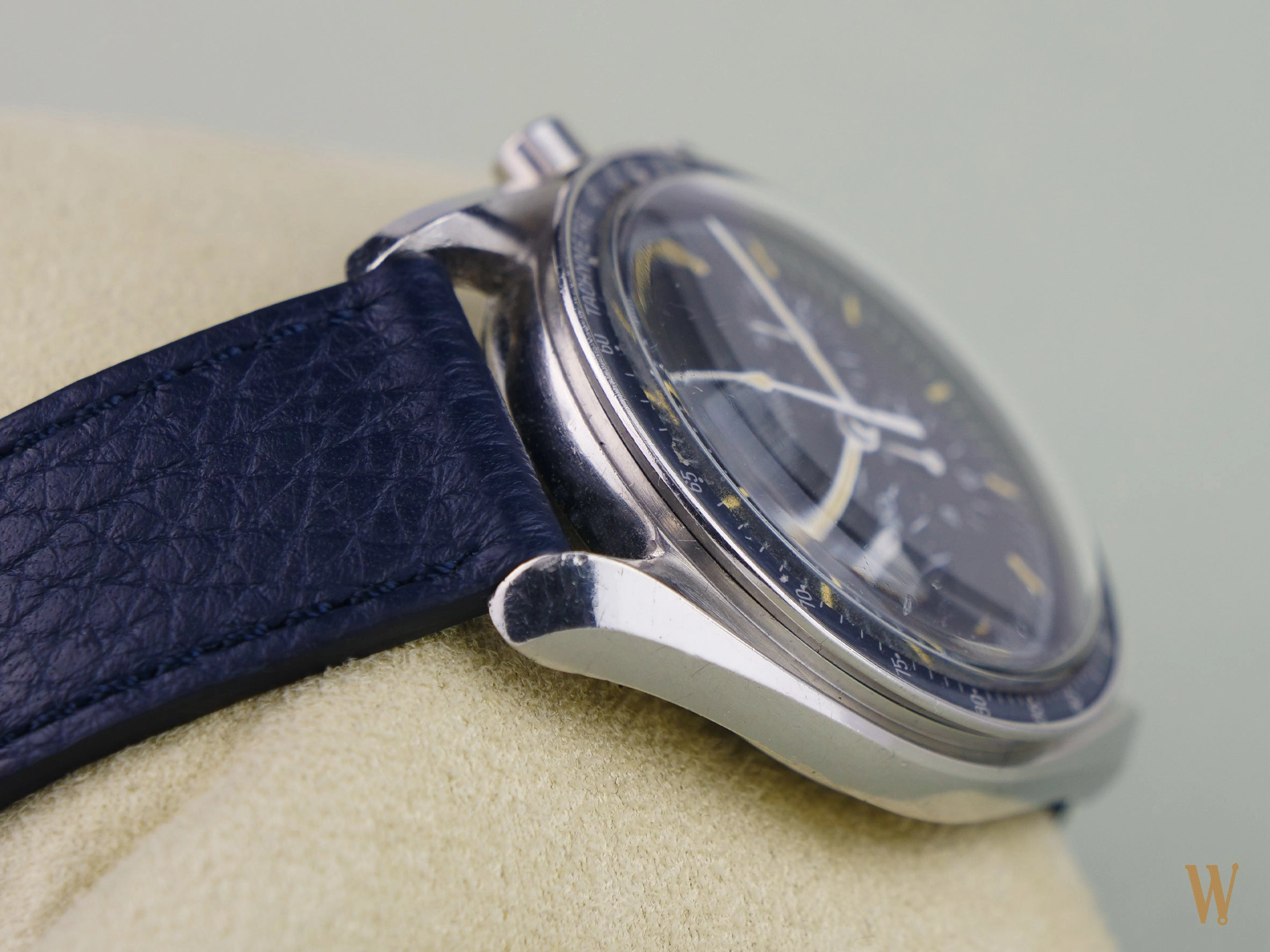 Omega Speedmaster Professional with Rare Faded Grey/Blue "220" Bezel  A Collectors Dream