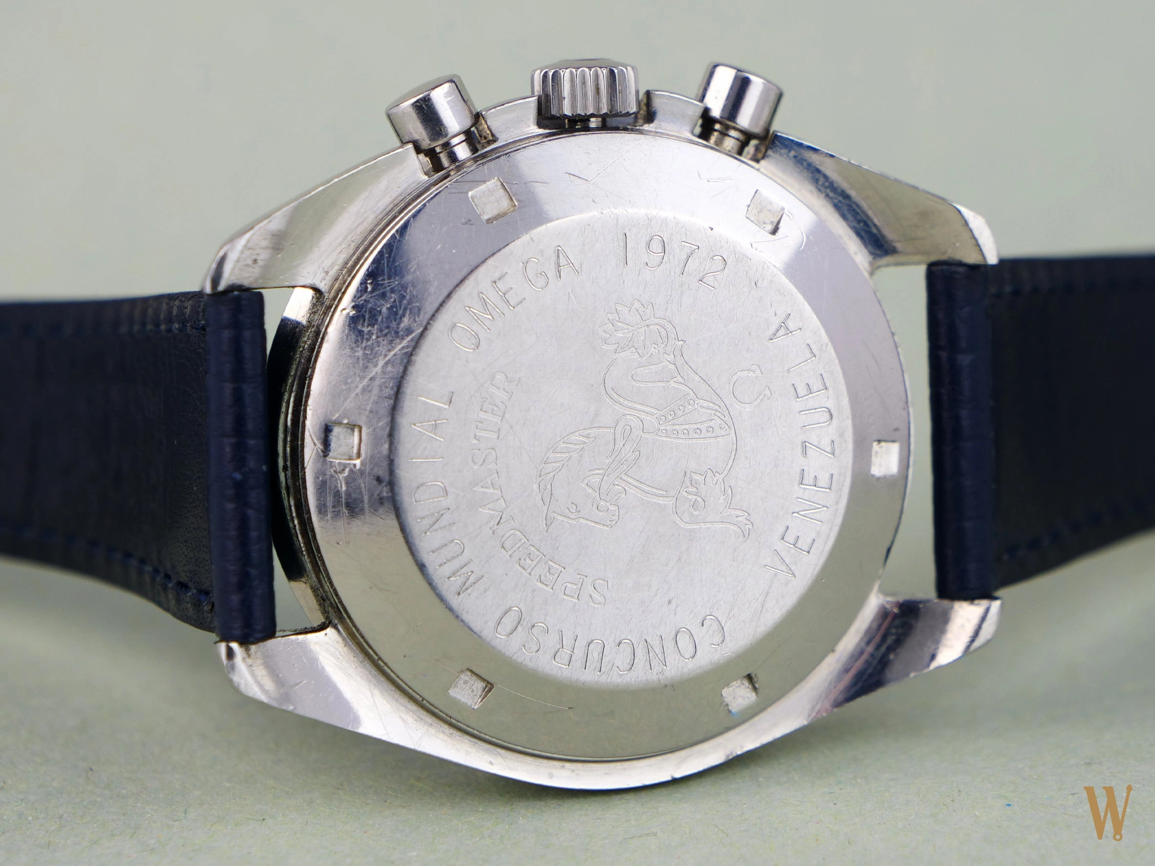 Omega Speedmaster Professional with Rare Faded Grey/Blue "220" Bezel  A Collectors Dream