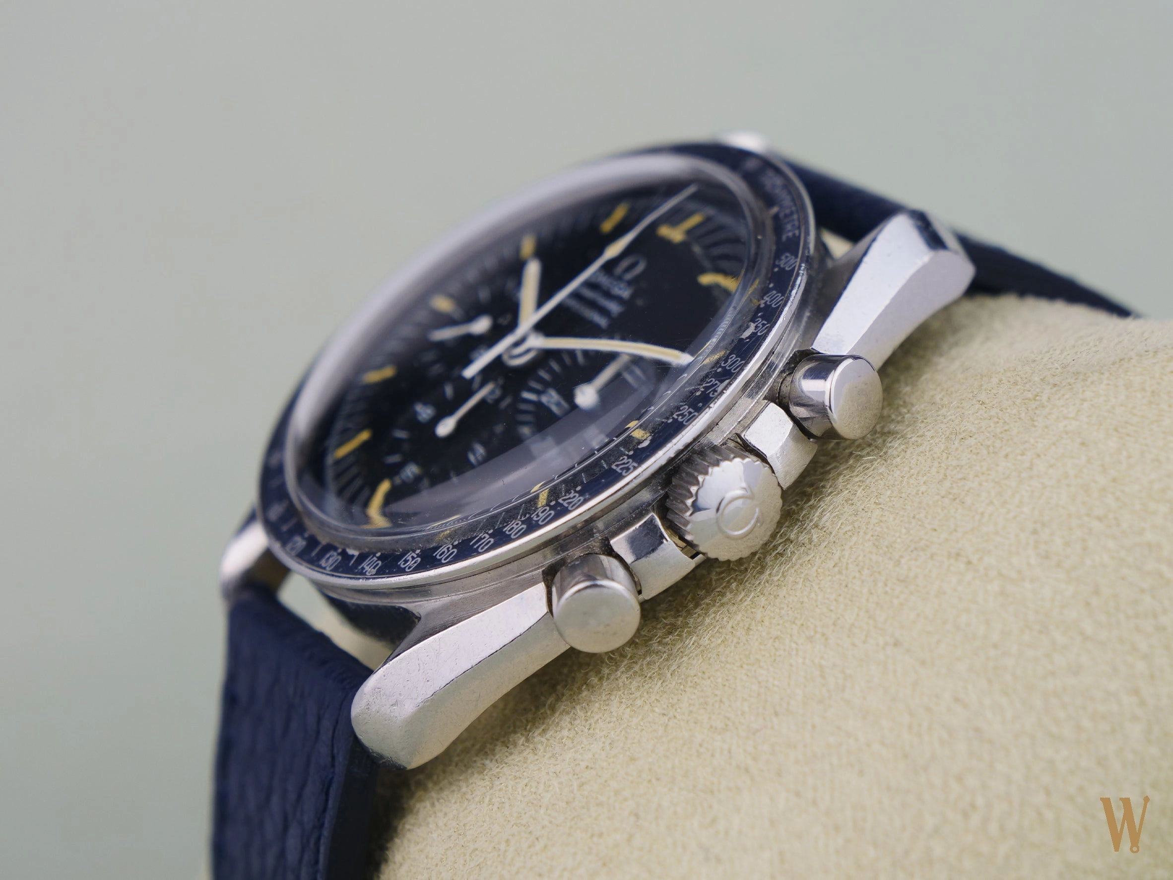 Omega Speedmaster Professional with Rare Faded Grey/Blue "220" Bezel  A Collectors Dream