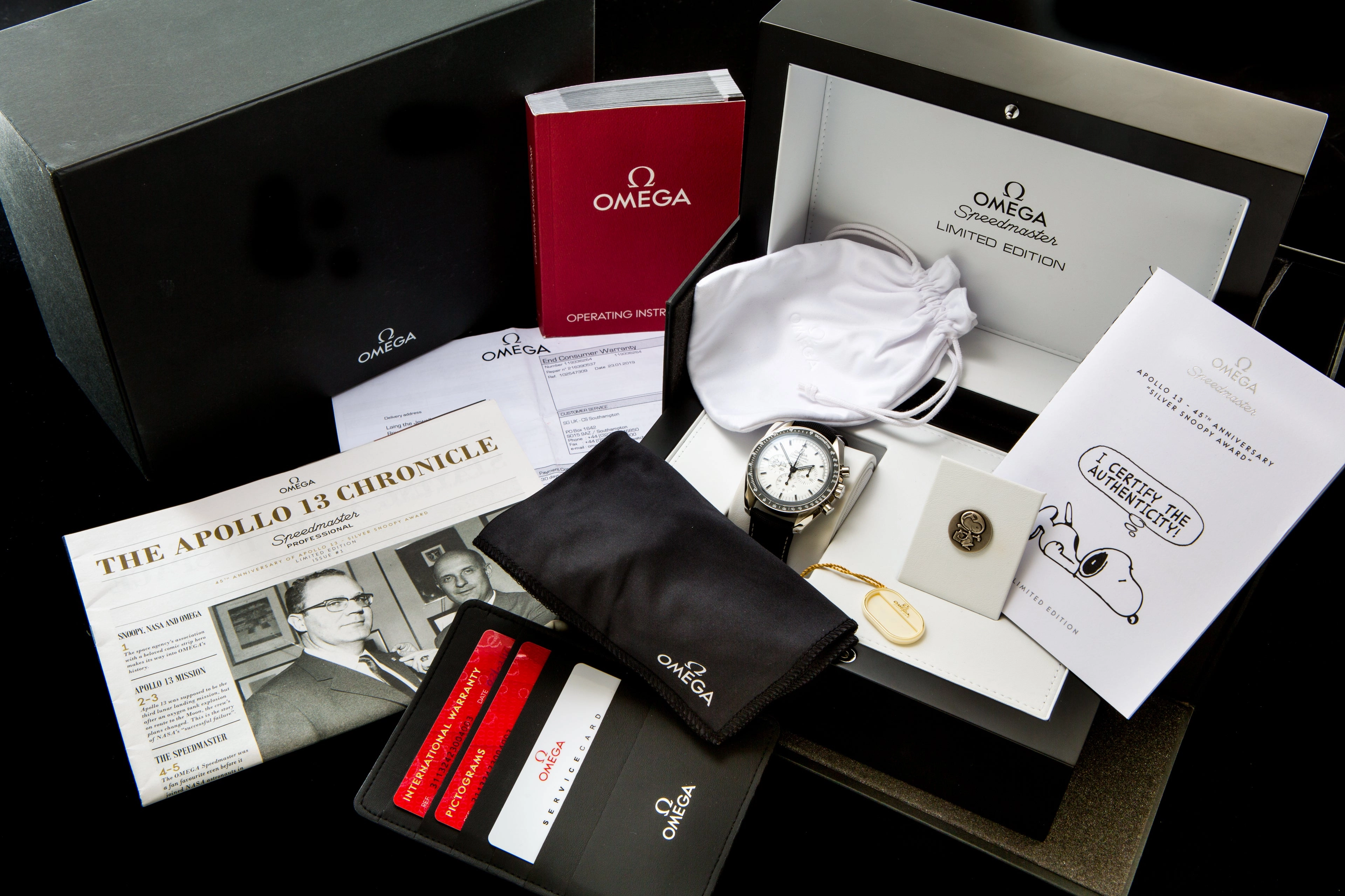 Omega Speedmaster Silver Snoopy