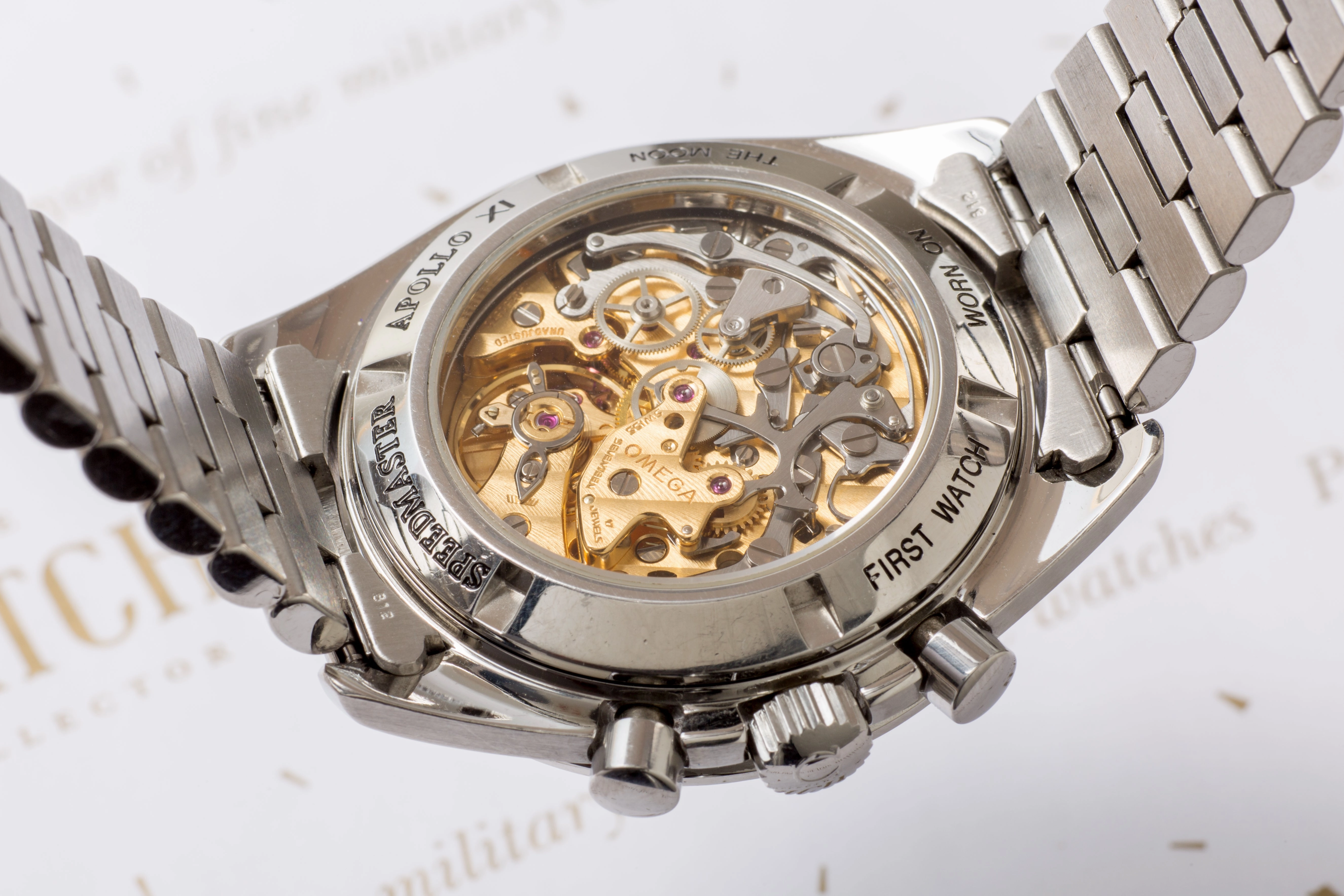 Omega Speedmaster ST 345 0808  Display back SOLD