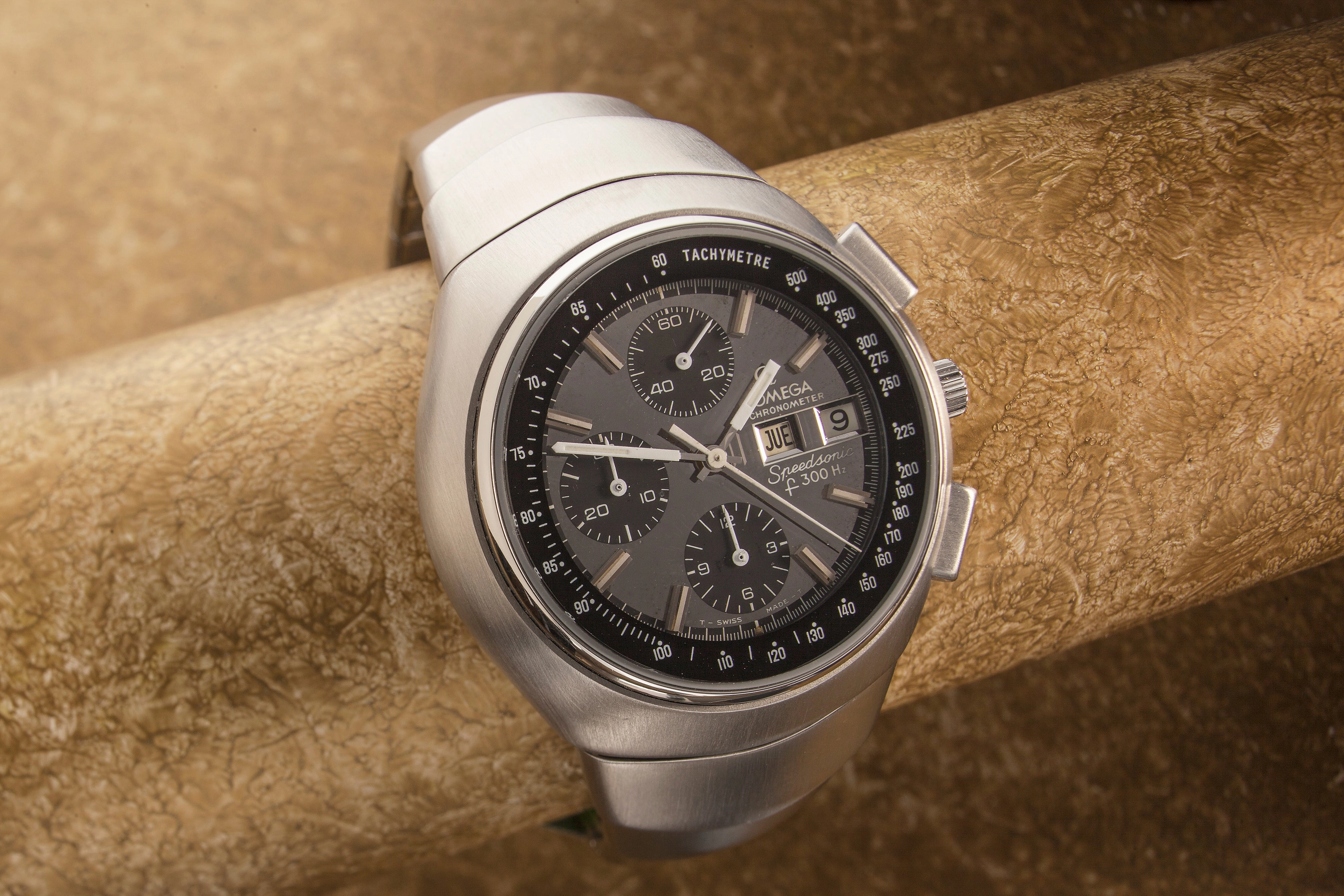 Omega Speedsonic Stainless steel Lobster bracelet SOLD