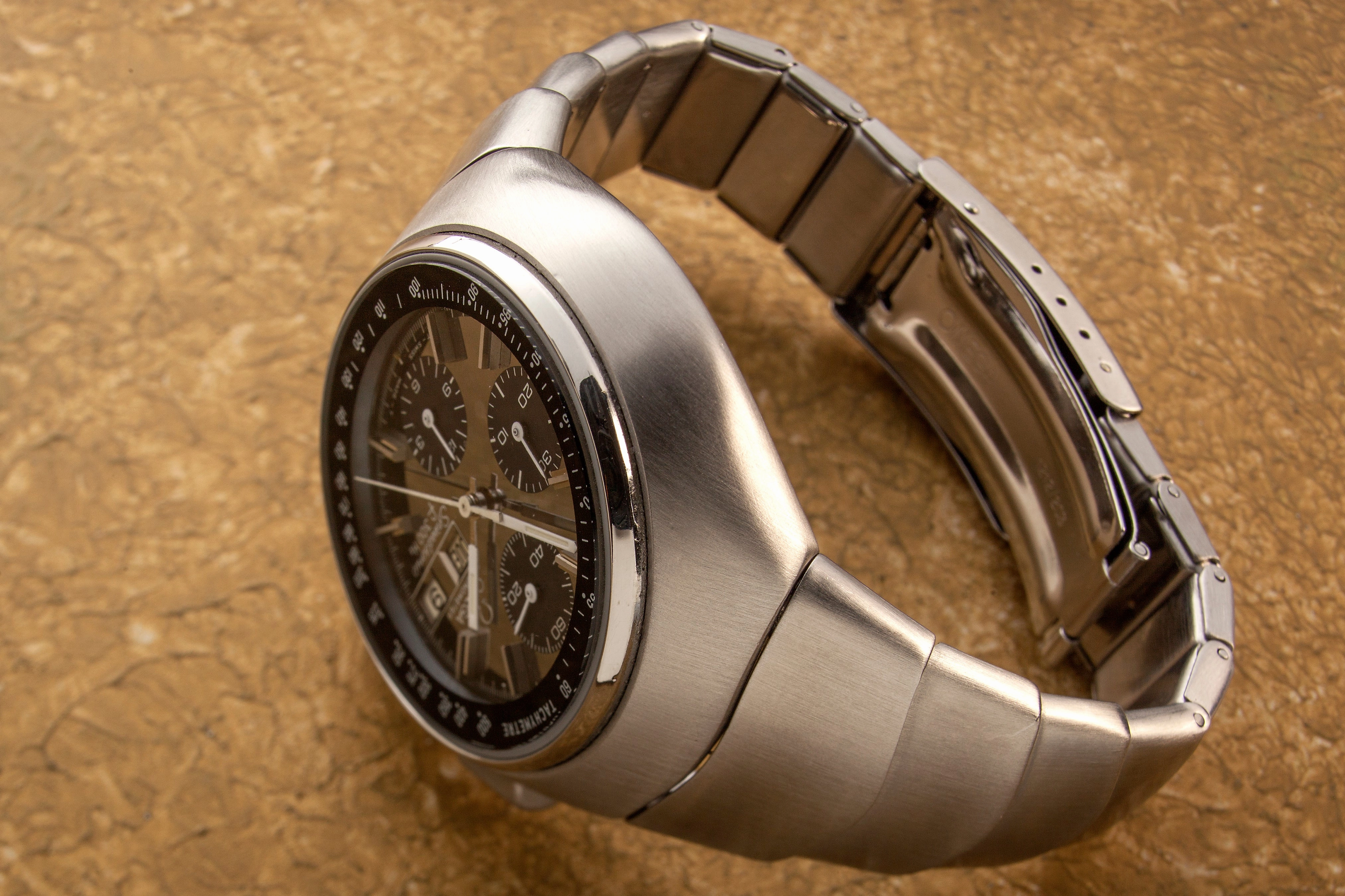 Omega Speedsonic Stainless steel Lobster bracelet SOLD