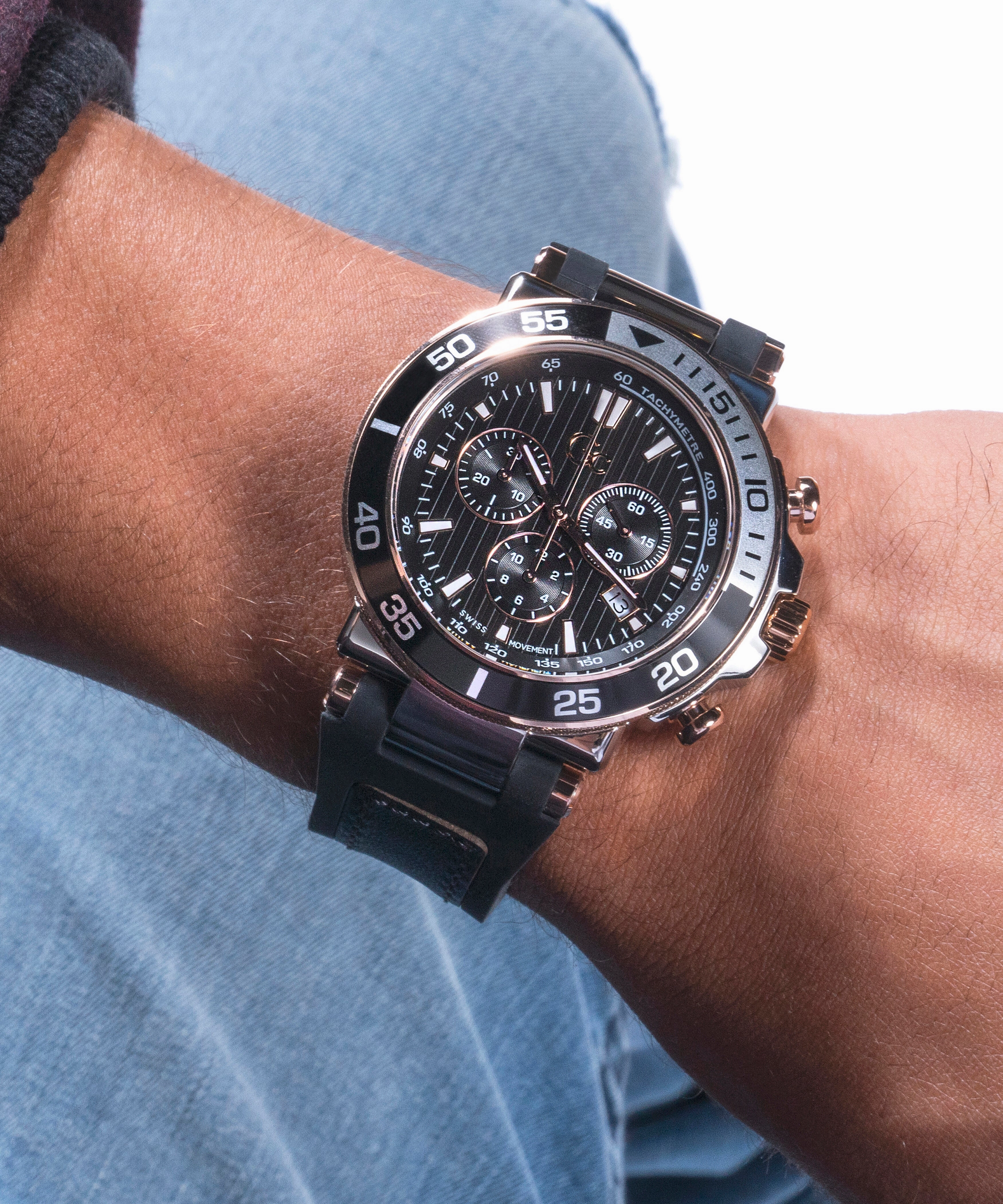 One Sport Men's Silicone Chronograph Watch Z14005G2MF