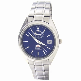 Orient CFD00001D Men's Blue Face Stainless Steel Automatic Watch with Power Reserve