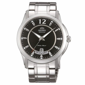 Orient EV0M001B Men's Lexington Black Dial Automatic Stainless Steel Bracelet Watch
