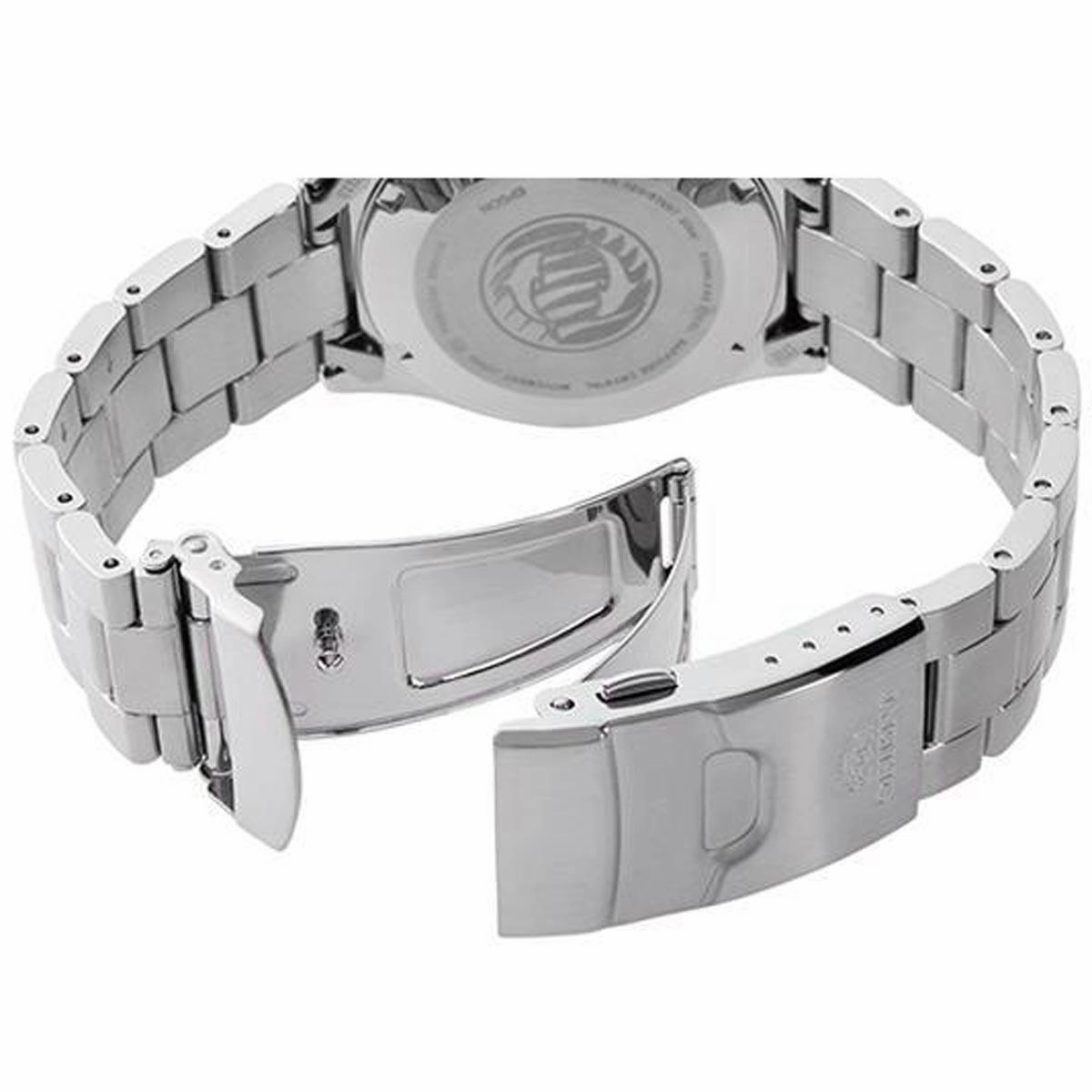Orient Men's Automatic Watch - Kamasu Blue Dial Silver Bracelet | RA-AA0002L19A/B