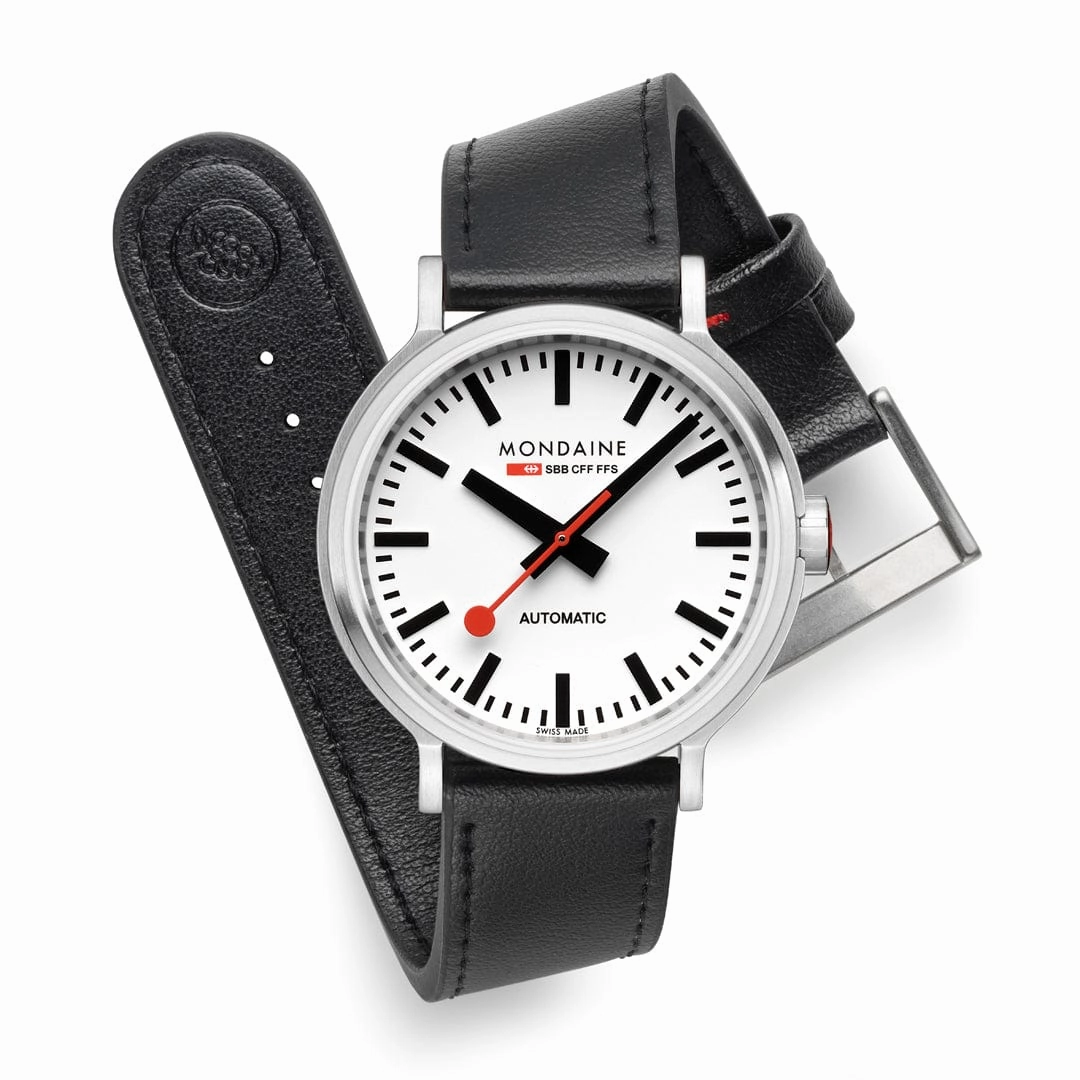 Original Automatic, Automatic Movement, Black Vegan Leather Watch, 41mm