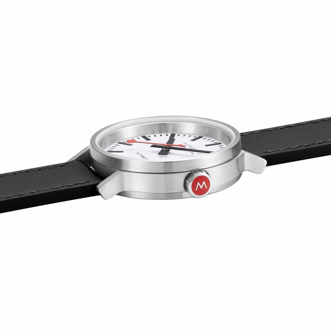 Original Automatic, Automatic Movement, Black Vegan Leather Watch, 41mm