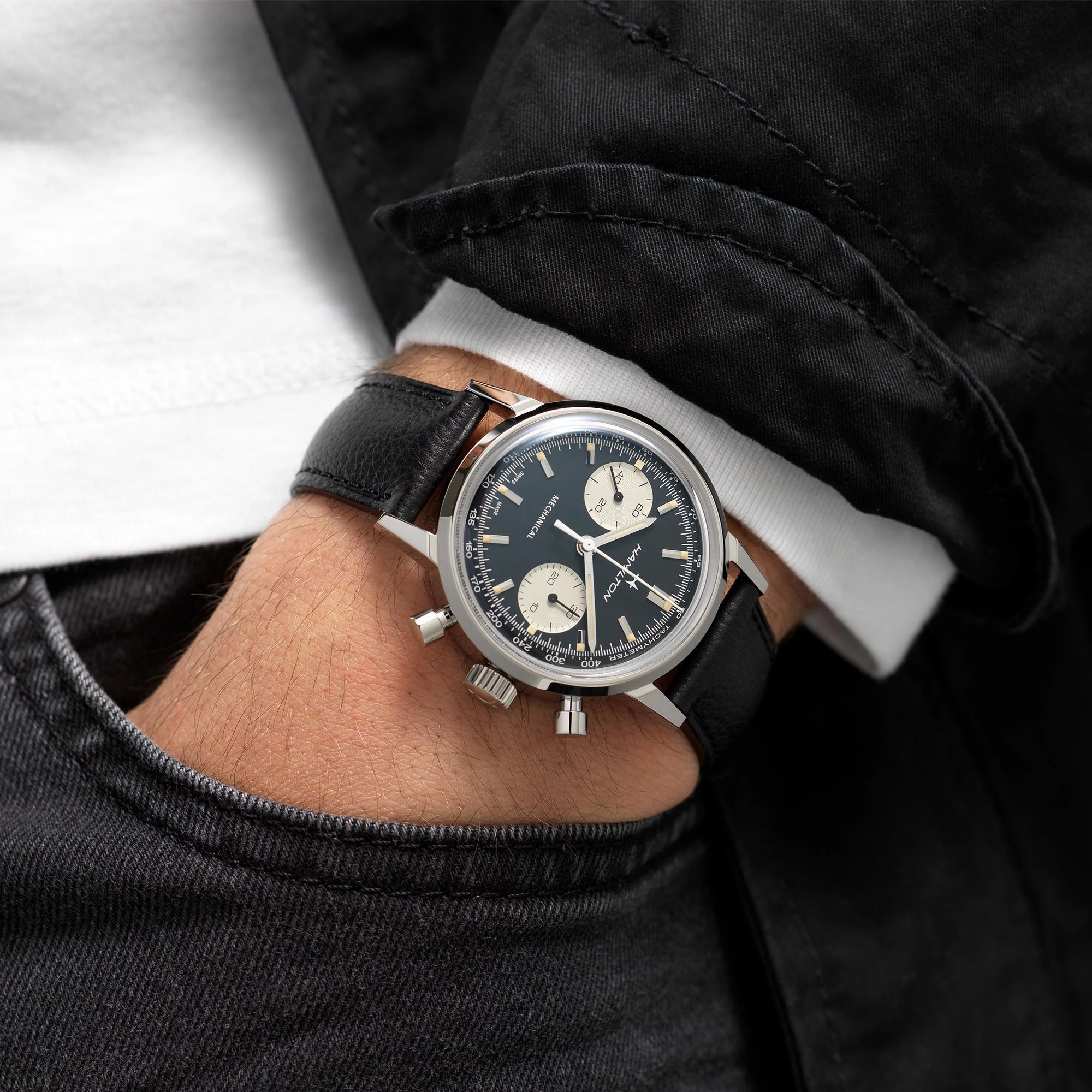 Orologio Hamilton  American Classic Intra-Matic Chronograph H (Carica Manuale)