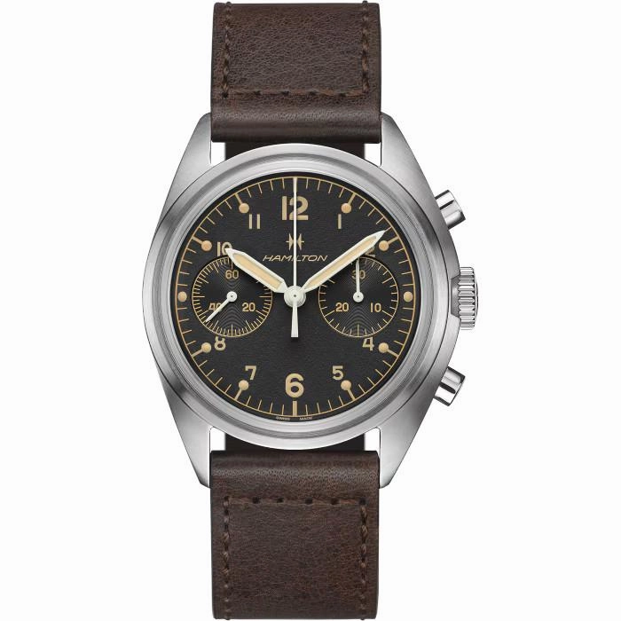 Orologio Hamilton Khaki Aviation Pilot Pioneer Mechanical Chrono