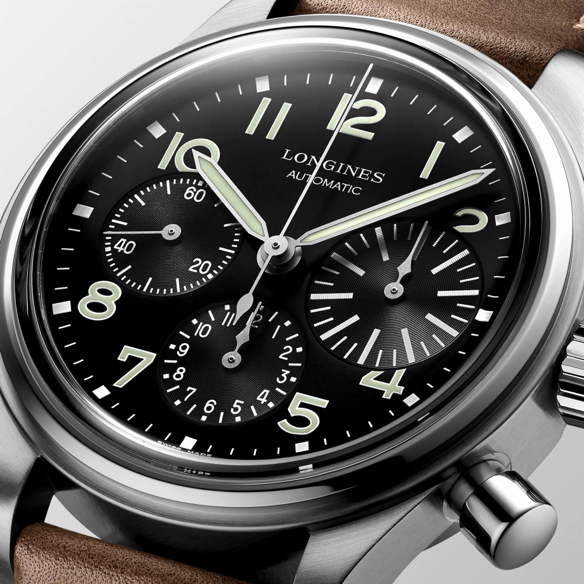 Orologio Longines The Longines Avigation BigEye L2.816.4.53.2