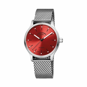 Panova Red 40mm - Milanese Bracelet
