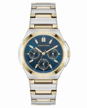 Parker? | 38mm, Two-Tone Gold & Silver/Navy