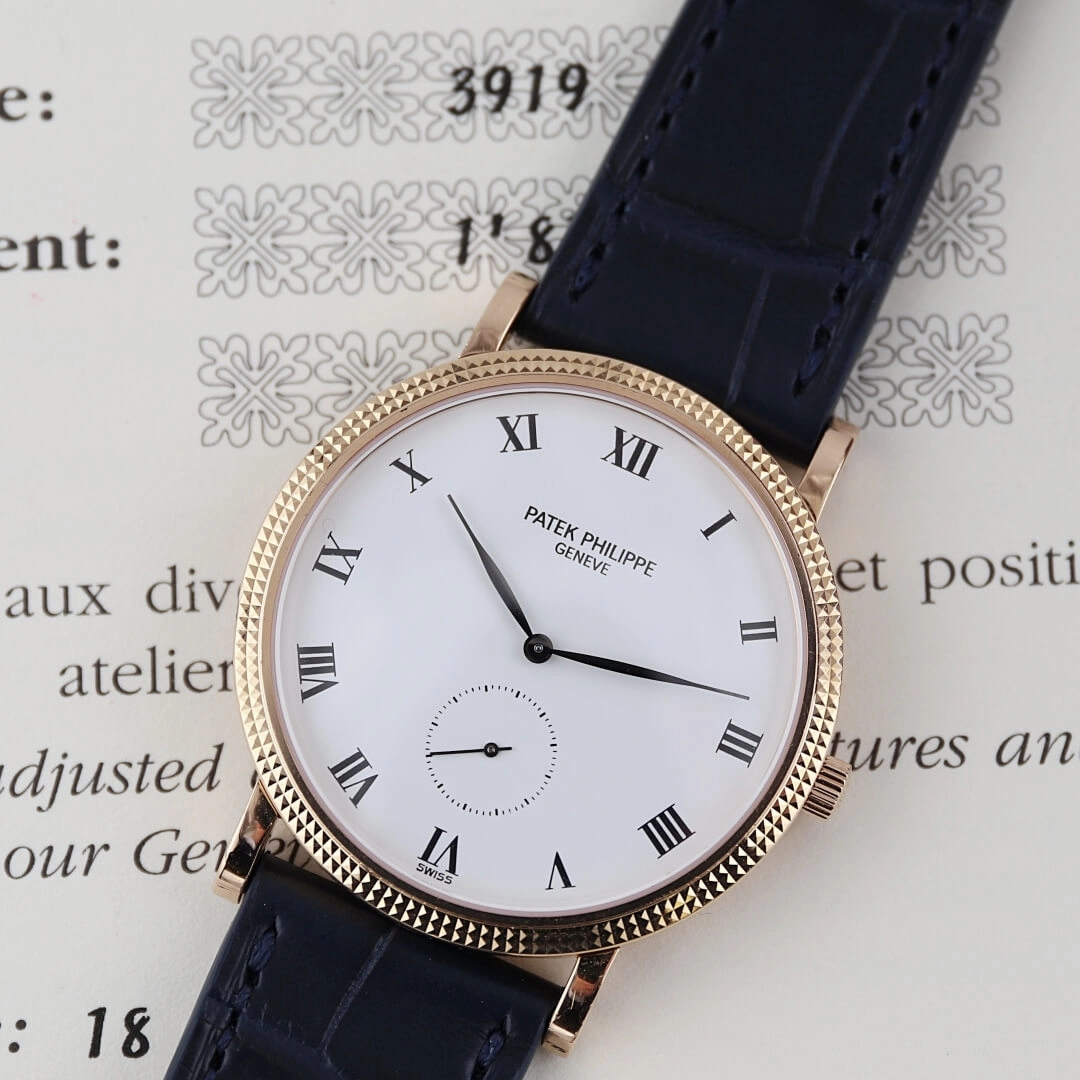 Patek Philippe Calatrava 3919, Rose Gold 1995