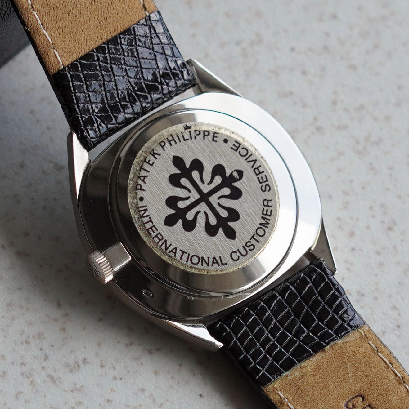 Patek Philippe Cushion-shaped Ellipse Double Signed Beyer, White Gold