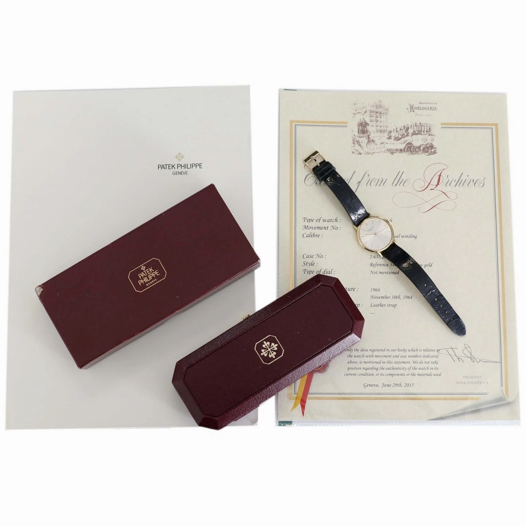 Patek Philippe Ref. 3468, 1964
