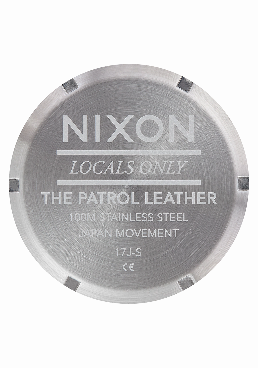Patrol Leather - Navy / Saddle