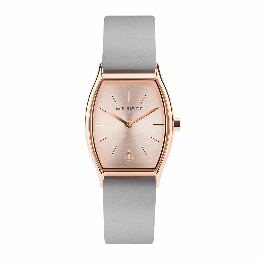 Paul Hewitt Modern Edge Rose Sunray Graphite Watch