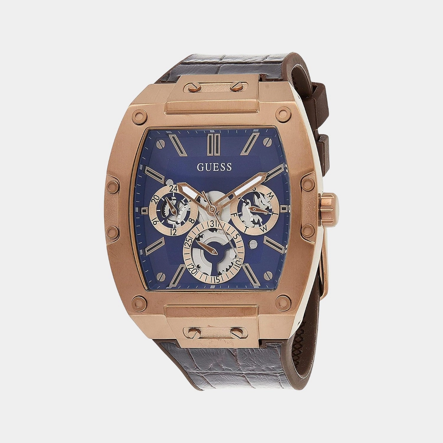 Phoenix Men's Blue Chronograph Leather Watch GW0202G2