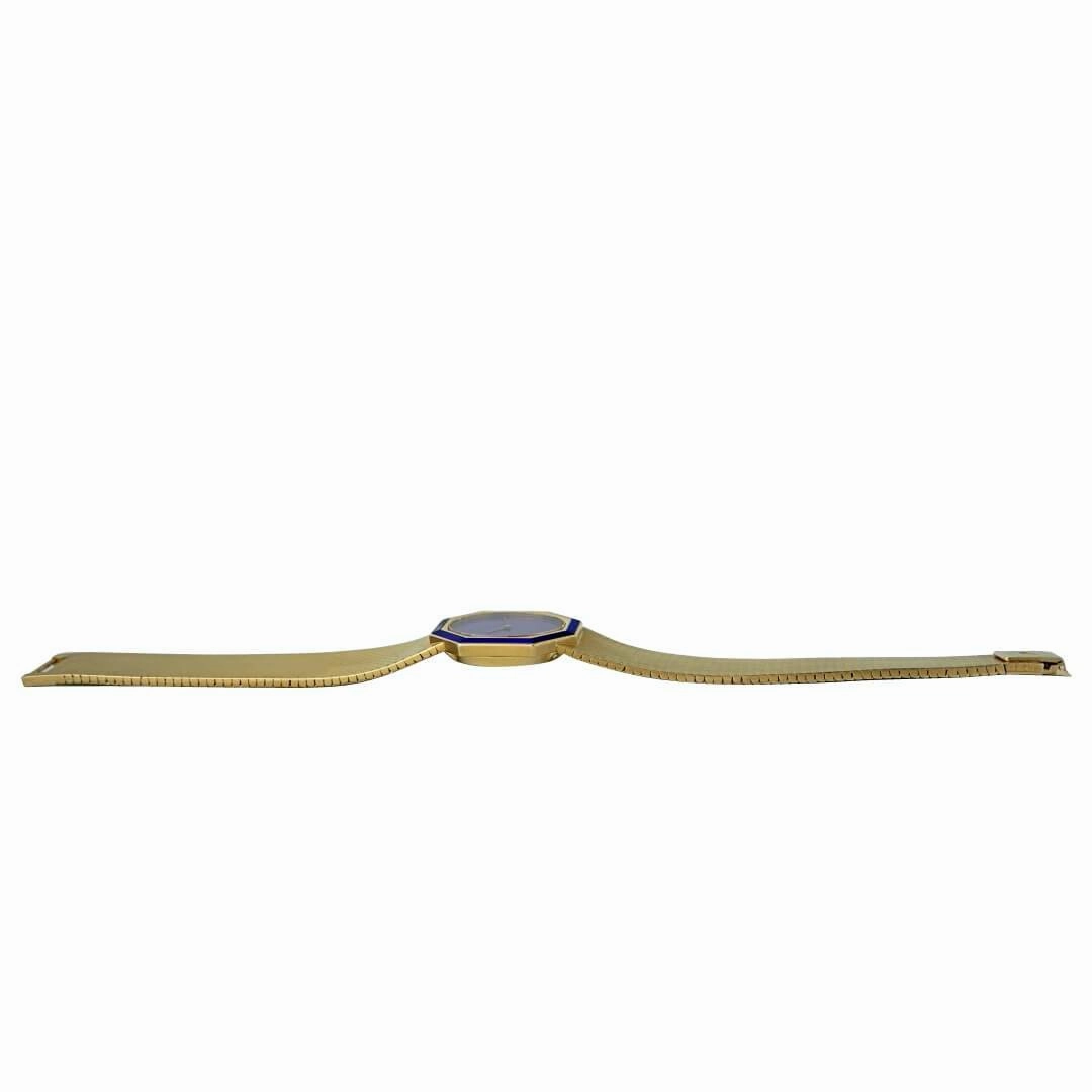 Piaget Ref. 9431-B2, Lapis Lazuli Dial, 18k Gold Ladies Vintage Watch