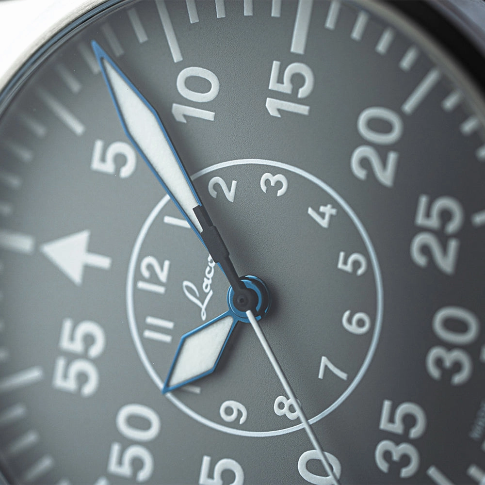 Pilot Basic Aachen MB Automatic 42mm - Grey on Bracelet