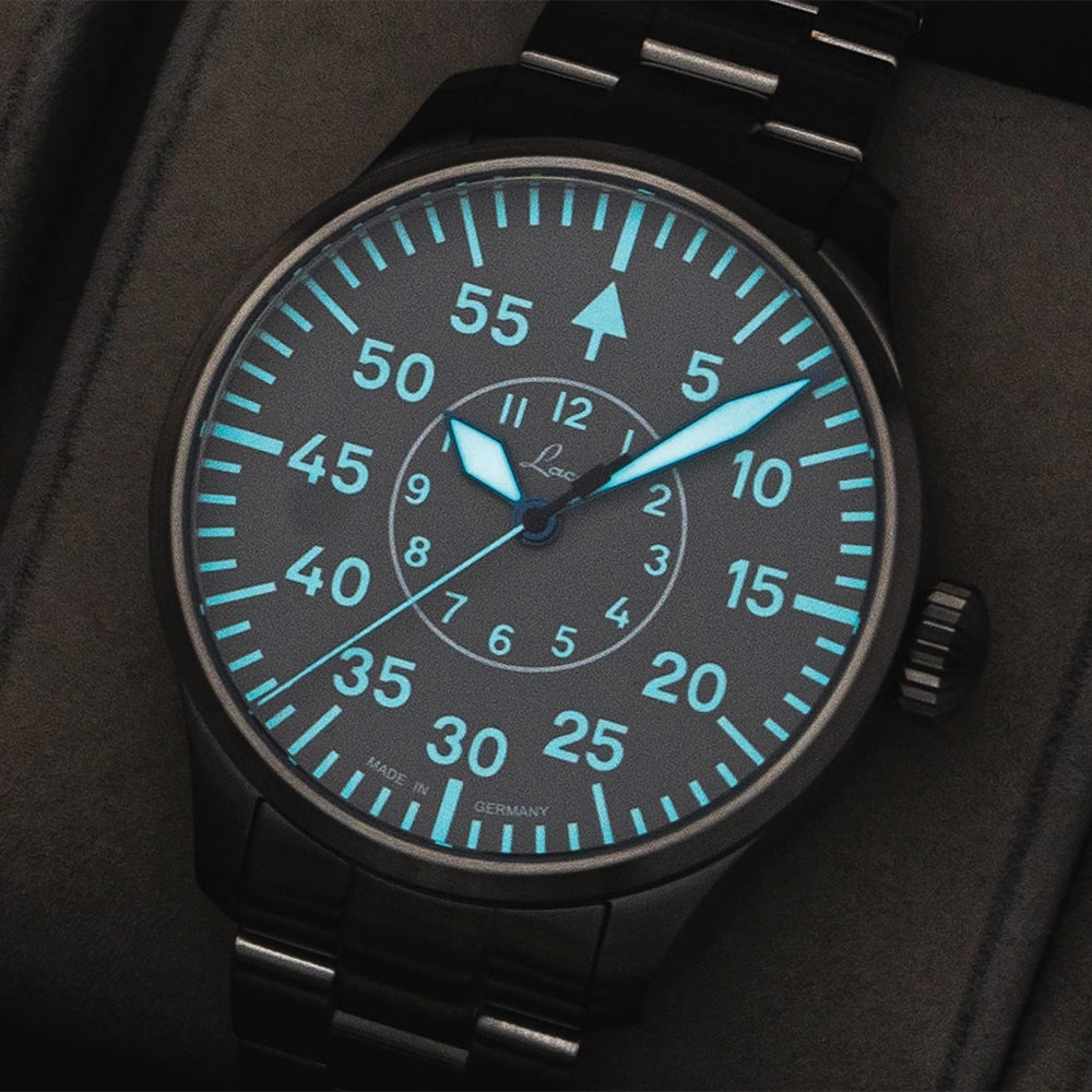 Pilot Basic Aachen MB Automatic 42mm - Grey on Bracelet