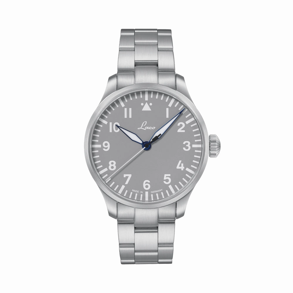 Pilot Basic Augsburg MB Automatic 42mm - Grey on Bracelet