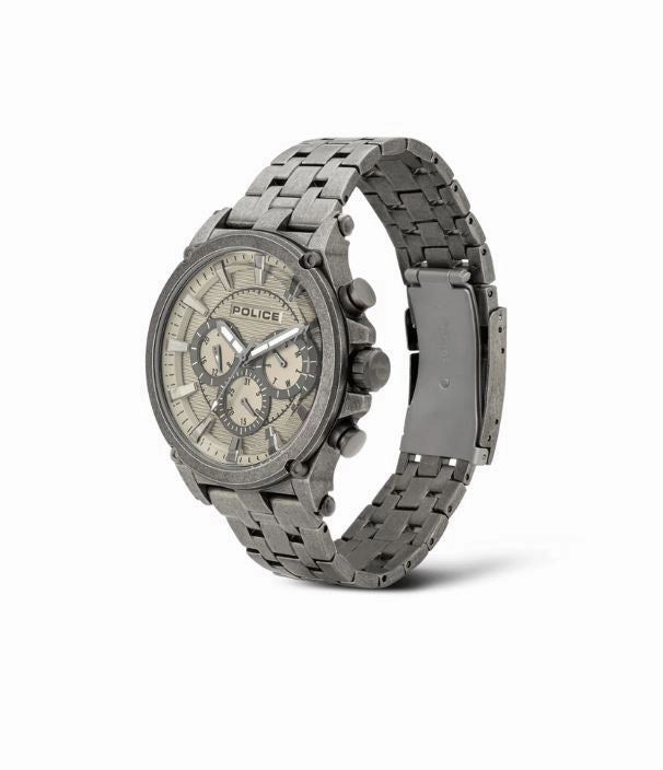 Police Taman Gun Dial Stainless Steel Watch PL.15920JSQU/20M